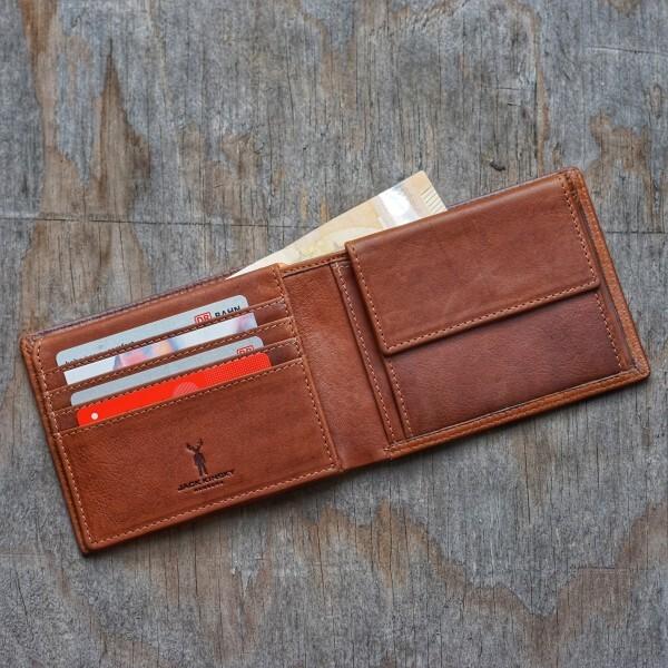 Produktbild Jack kinsky Geldbörse RFID Schutz Leder 12 cm