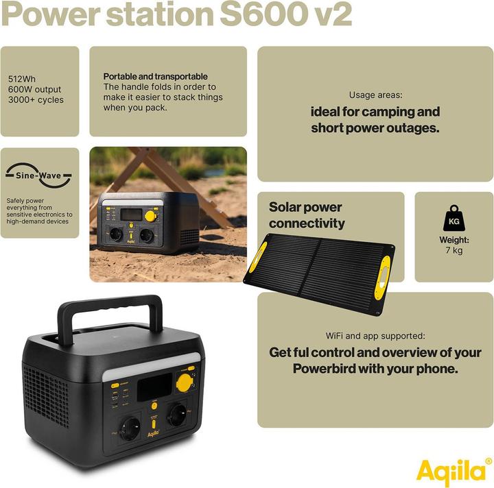 Image du produit Aqiila Battery Recharger (2560 Wh, 34 kg)