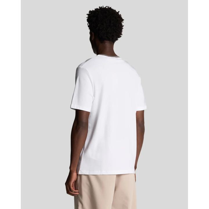 Immagine prodotto Lyle and Scott T-shirt con collo a contrasto (S)