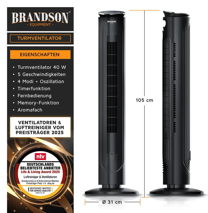Produktbild Brandson Turmventilator