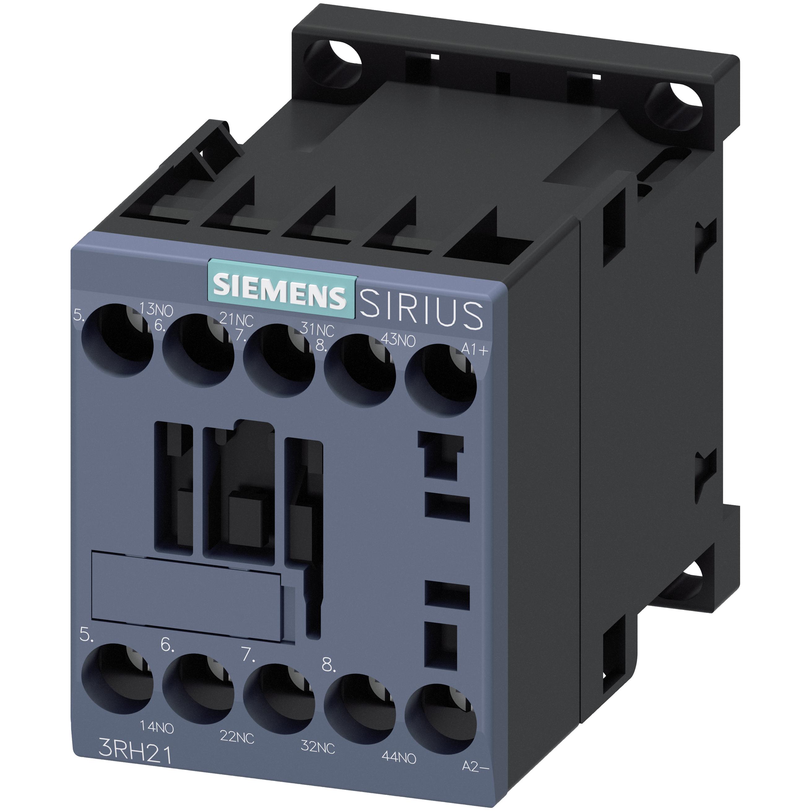 Siemens Relè Contattore 2No+2Nc Dc 24V S00, Relais