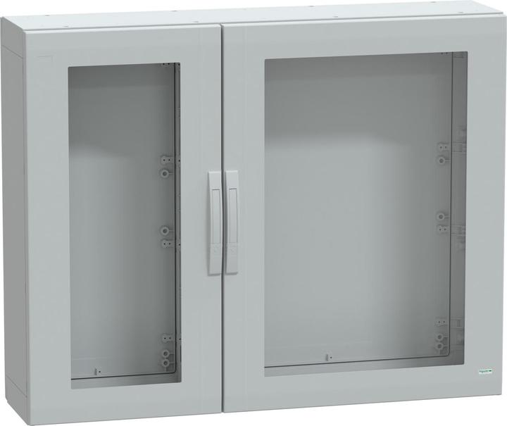Produktbild Schneider Electric Polyestergehäuse bodenst. PLA komplett NSYPLA10123TG