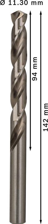 Image du produit Bosch Professional Zubehör Foret hélicoïdal PRO Metal HSS-G, 11,3 x 94 x 142 mm (11,3 mm)