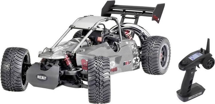 Reely Carbon Fighter Special-Edition 1:6 RC Modellauto Benzin Buggy Heckantrieb (RTR Prêt à fonctionner)