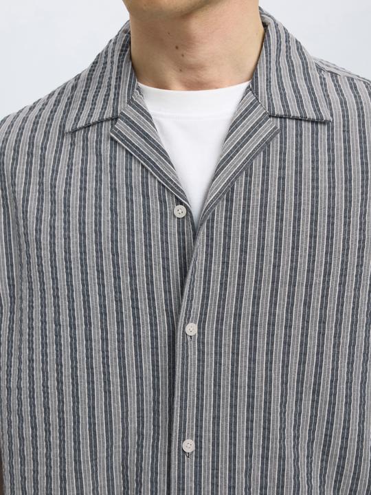 Immagine prodotto Selected Seersucker Kurzarmhemd (XL)