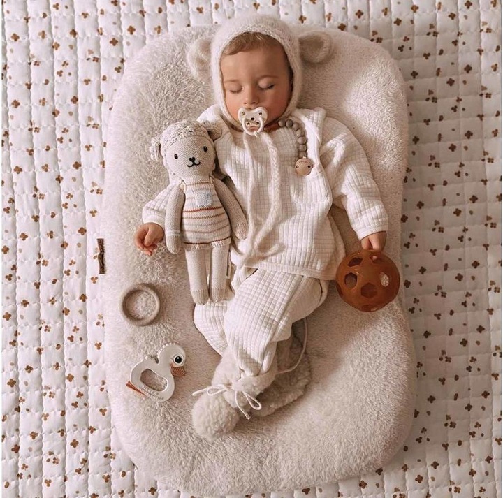 Image du produit Hevea Sucette ronde 2 pcs. Blanc laiteux/Gris magnifique 3-36 mois (2 x, 3 - 36 M.)
