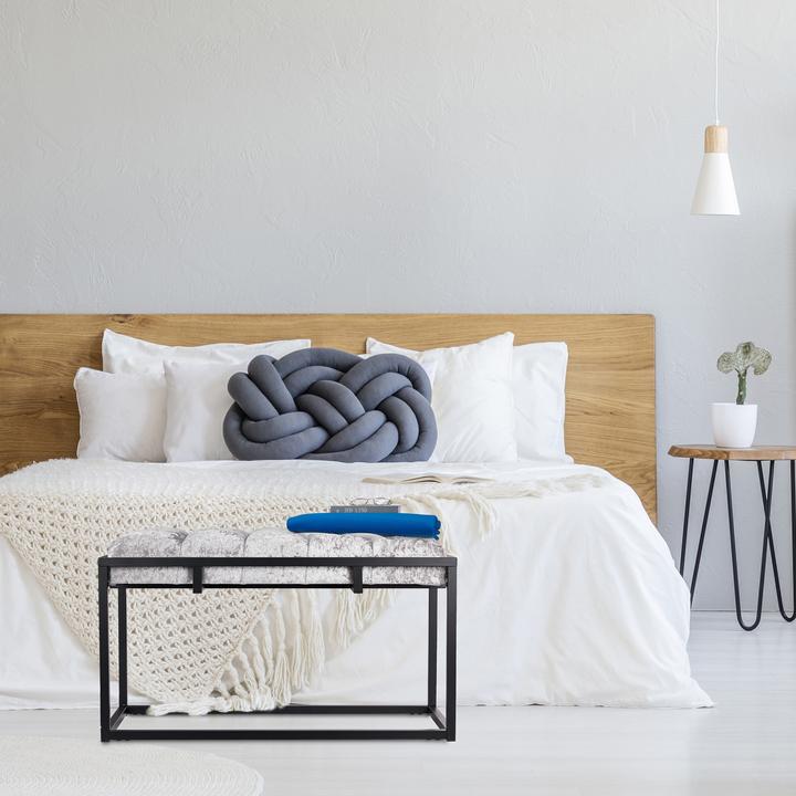 Actual product image Relaxdays bench (80 cm)
