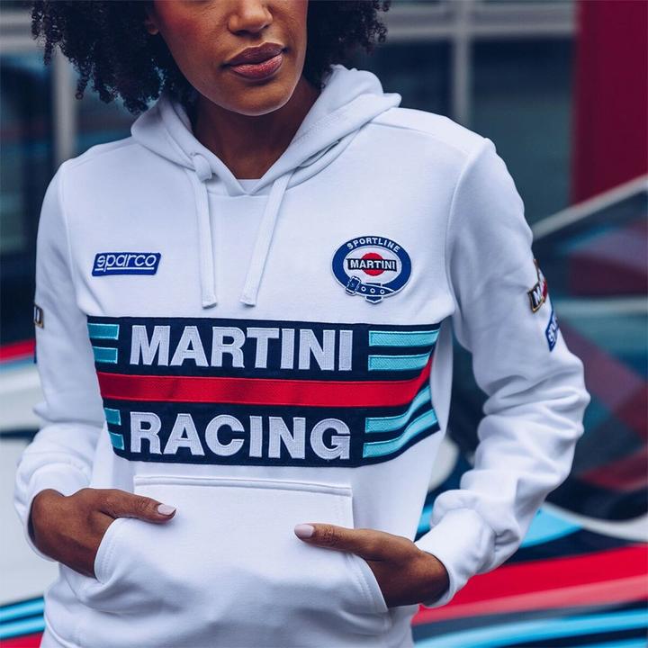 Immagine prodotto Sparco Martini Racing Felpa con cappuccio Lady (L)