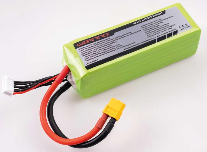Actual product image Wellpower LIPO AKKU ULTIMA GT II 4200 MAH / 22,2 Volt 6S 40/80C CH5/8 xt-60 (22.20 V, 4200 mAh)