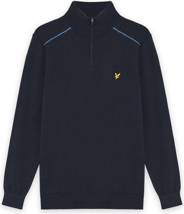 Produktbild Lyle and Scott Pull mit 1/4 Reissverschluss und Rand (XL)
