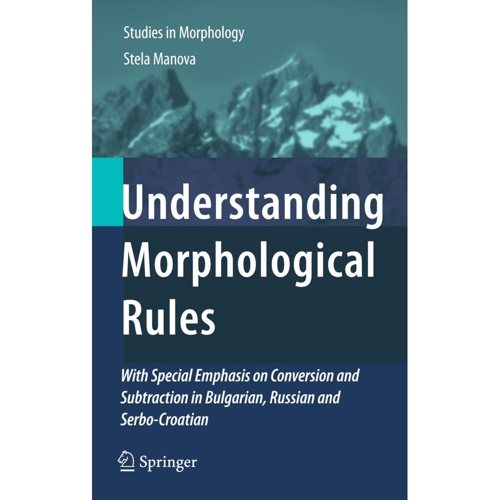 Understanding Morphological Rules, Fachbücher