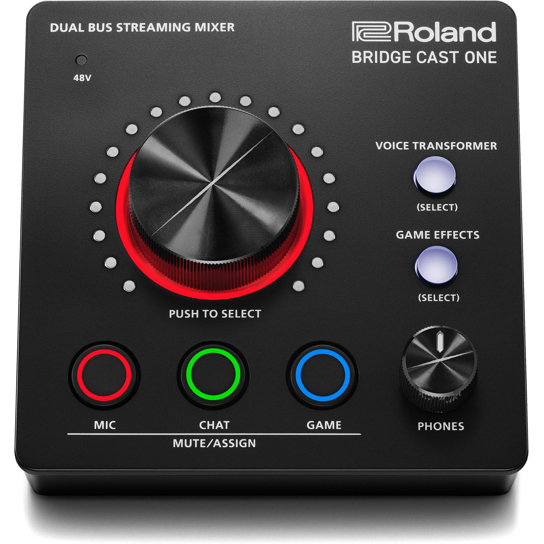 Roland Ponte Cast One (USB), Interfaccia audio, Nero
