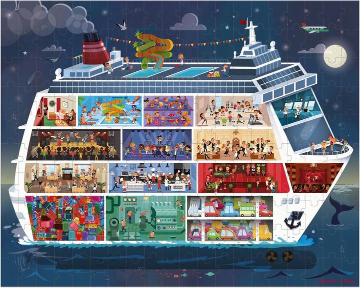 Image du produit Janod Bateau de croisière (200 pièces)