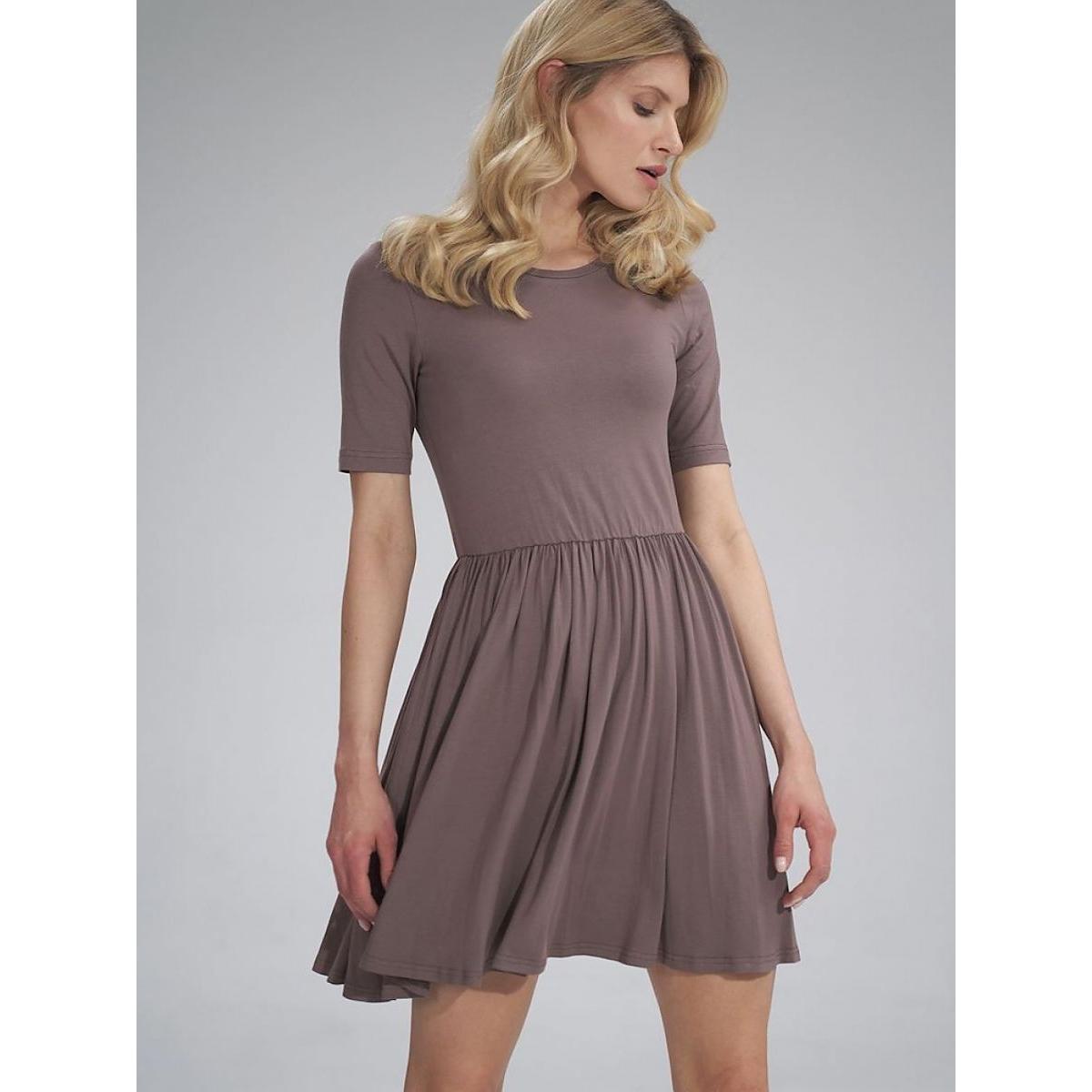 Figl, Damen, Kleider, Alltagskleid, Braun, (S)