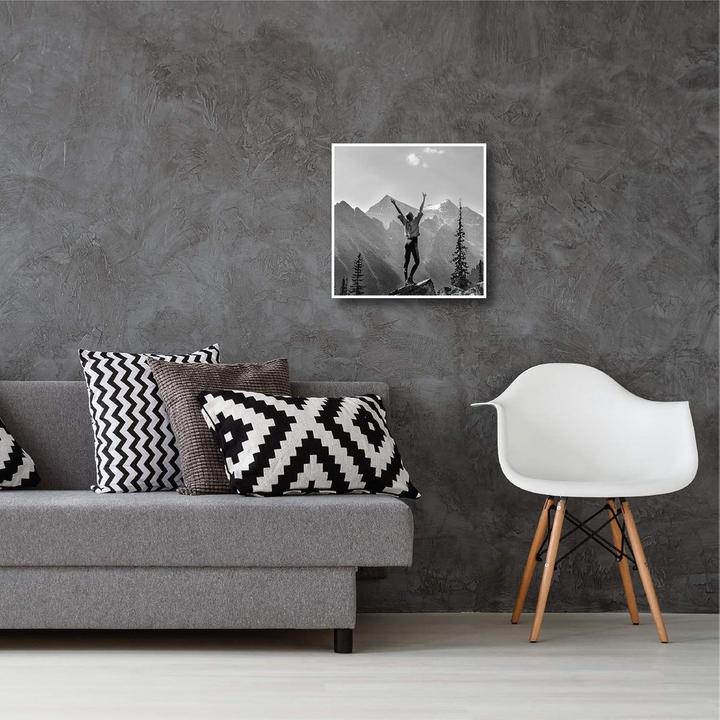 Actual product image Haes Deco Deco Kunststoff-Fotorahmen 50x50 cm EF18W Easy Frame Weiss (50 x 50 cm)