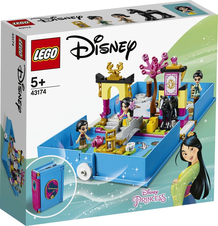 Actual product image LEGO Mulan's Storybook (43174, LEGO Disney)