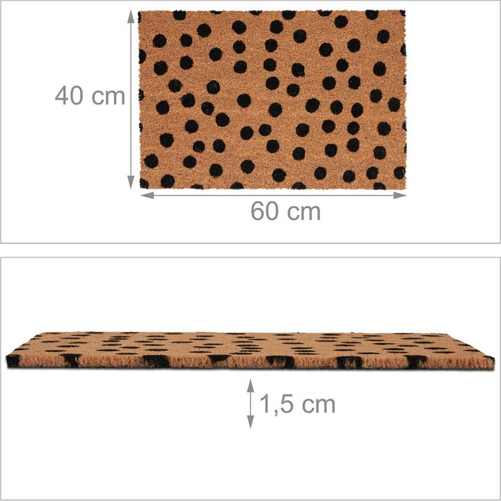 Image du produit Relaxdays Tapis de sol (40 x 60 cm)