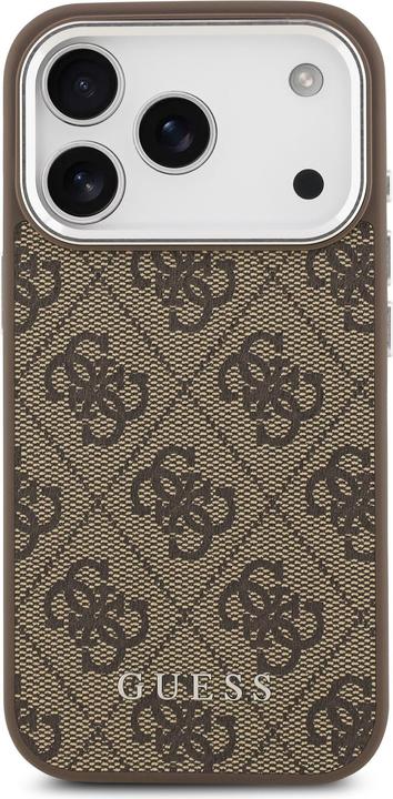 Zadní Kryt Guess IML Flowers Allover Strap MagSafe Pro IPhone 17 Pro Max White - View #11