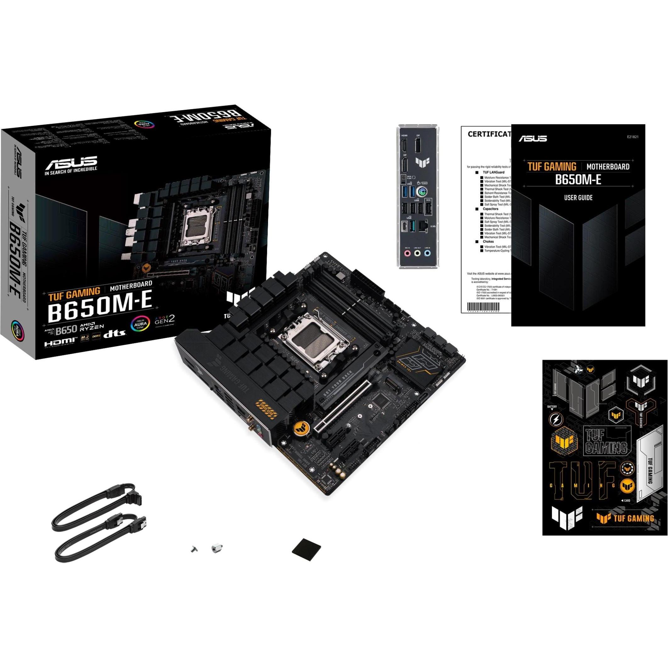 ASUS TUF Gaming B650M-E (AM5, AMD B650, mATX), Mainboard