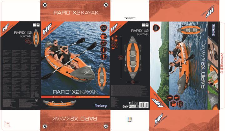 Image du produit Bestway Hydro-Force™ Kayak gonflable 2 places Rapid™ 3,21 m (321 cm, 2 pers.)