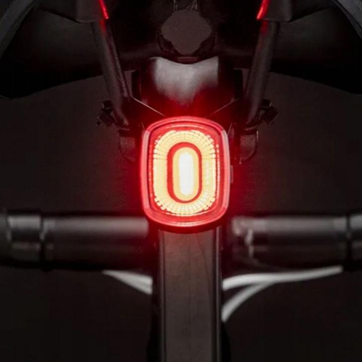 Image du produit Rockbros Éclairage arrière de vélo Q2S LED USB-C - noir (30 lm, 30 lm)
