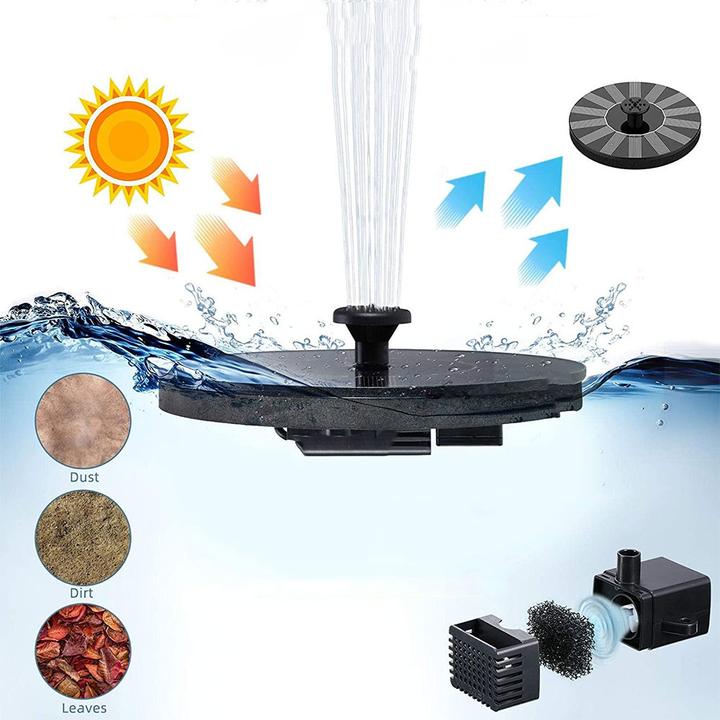 Immagine prodotto Werkstein Fontana solare galleggiante per laghetti da giardino