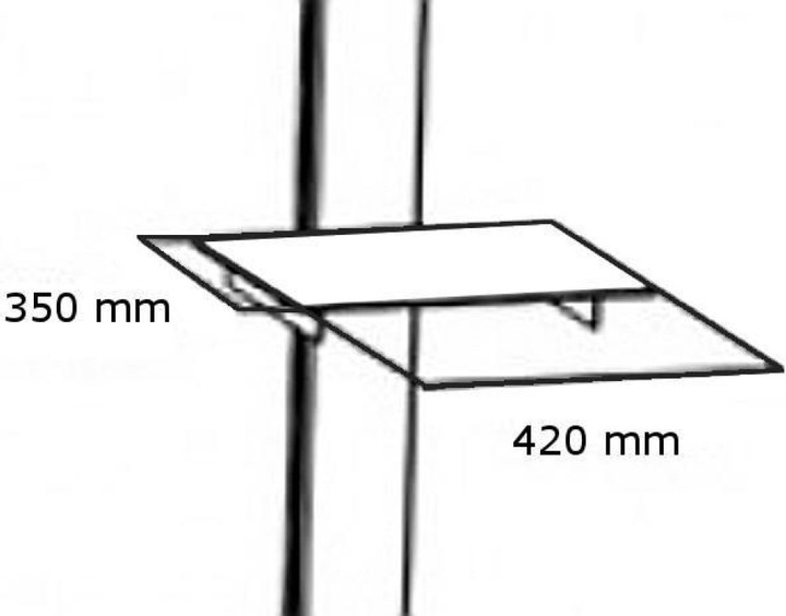 Image du produit Techly Plateau supplémentaire pour chariot ICA-TR3SH (Divers)