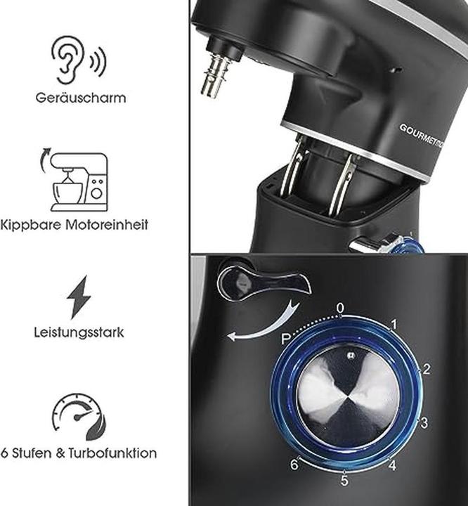 Produktbild Gourmetmaxx Küchenmaschine (1500 W)