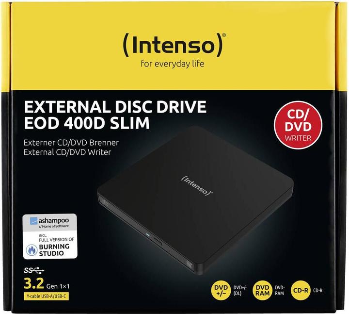 Produktbild Intenso DVD-Brenner EOD 400D Slim (DVD Brenner, DVD Laufwerk)