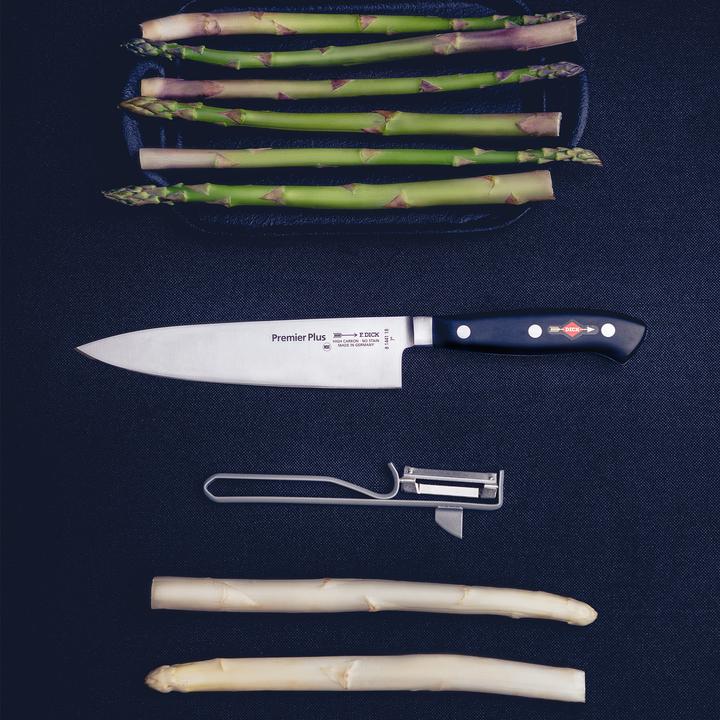 Actual product image F. Dick Dick Gyuutoo, Premier Plus Eurasia (knife with 18 cm blade, X50CrMoV15 stainless steel, 56° HRC) (18 cm)