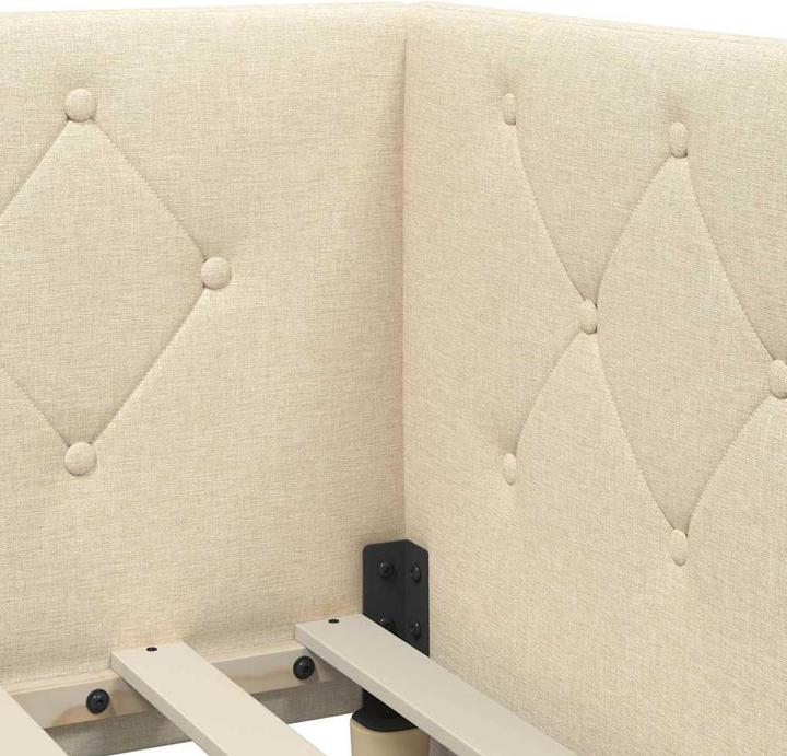 Image du produit vidaXL Eckbettgestell (90 x 190 cm)