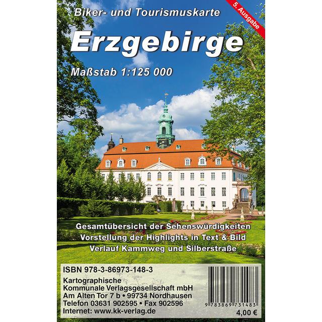 KKV Biker- und Tourismuskarte Erzgebirge (42267728)