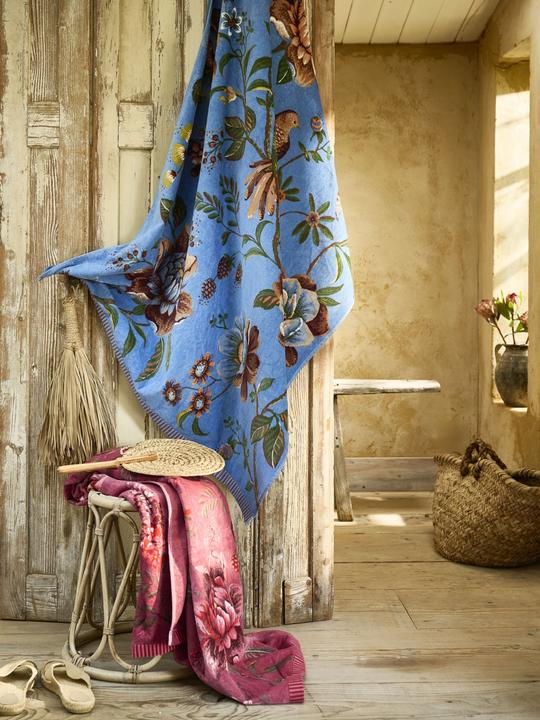 Actual product image PIP Studio Velours SECRET GARDEN Rosa (180 x 100 cm)