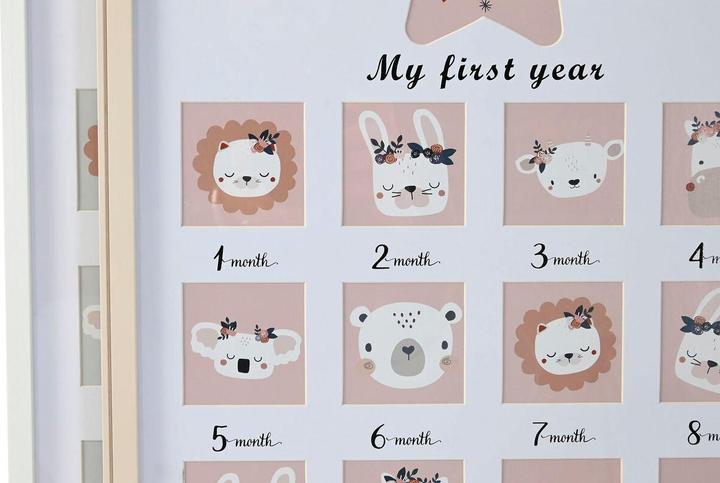 Produktbild Esprit Fotorahmen Home Kristall Holz MDF 40,5 x 2 x 49,5 cm (4 Stück)