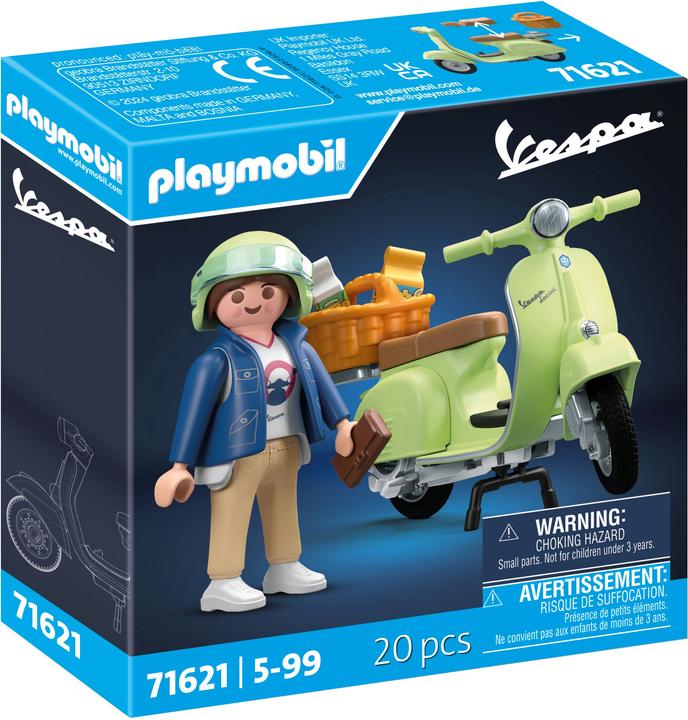 Playmobil 1969 Vespa 150 Sprint Veloce (71621, Playmobil City Life)