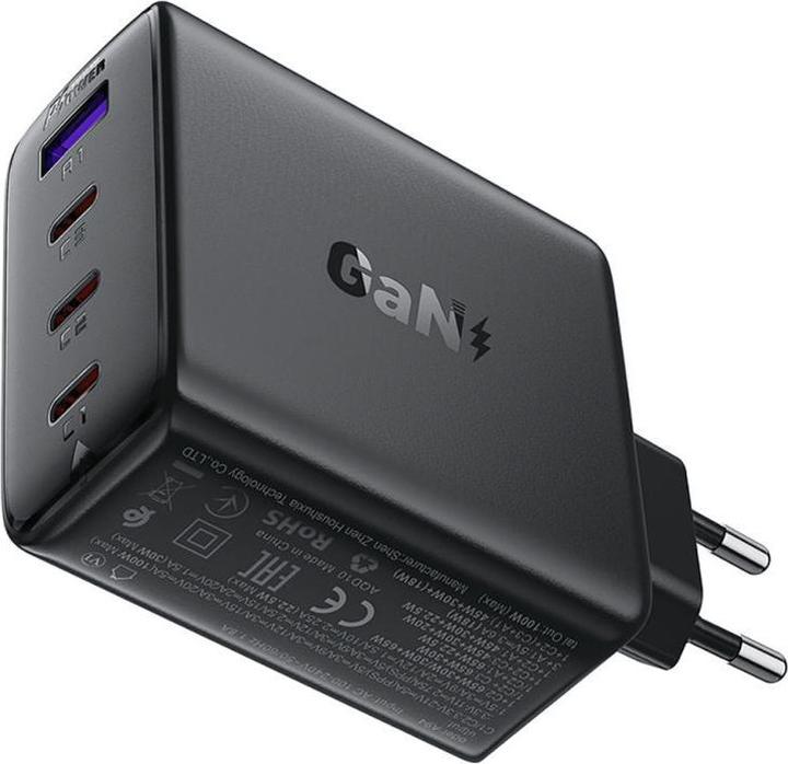 Actual product image Acefast A94 GaN Fast Wall Charger Charger 100W (100 W)