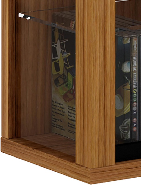 Produktbild VCM Sammel Wandvitrine Holz Glas Vitrosa Maxi (59 x 18 x 114 cm)