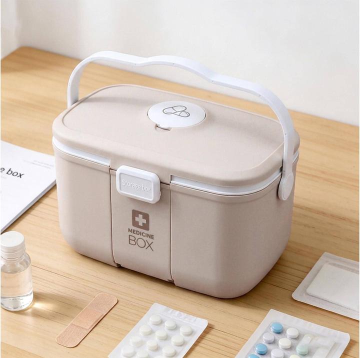 Actual product image Relaxdays Medicine box