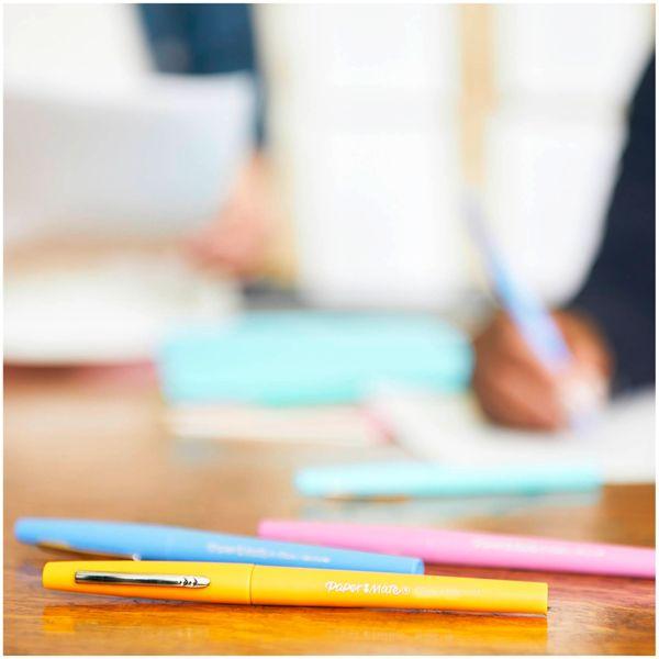 Image du produit Paper Mate Feutre Flair M Etui de 4 B/R/B/G (Bleu, Noir, Rouge, Vert, 4x)