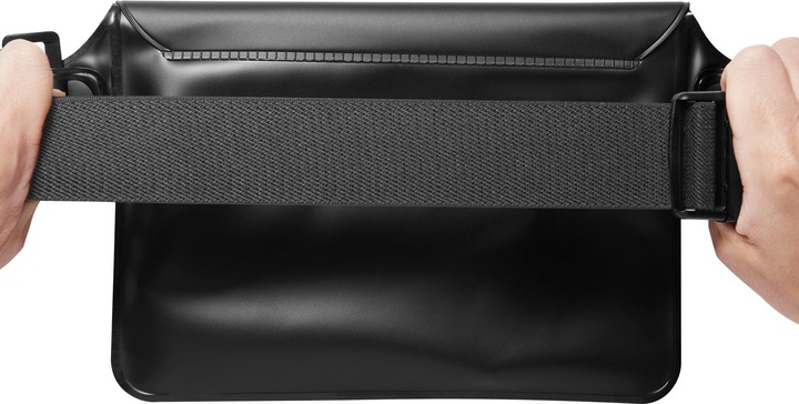 Actual product image Spigen Universal Waterproof Waist Bag black