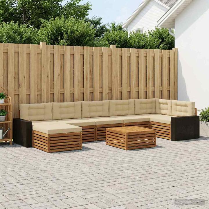Produktbild vidaXL Outdoor-Sofagarnitur