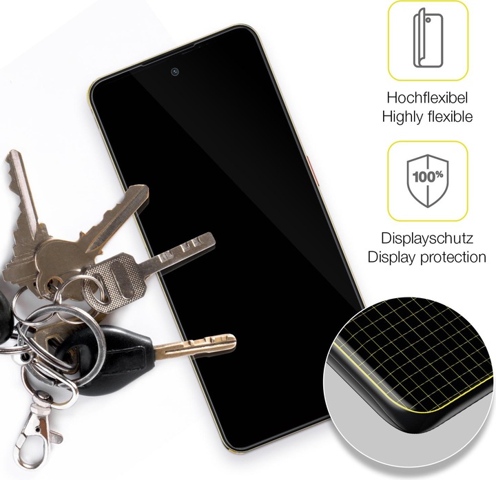 Produktbild Dipos 3D Full Cover Schutzfolie (1 Stück, ZTE Nubia N3)
