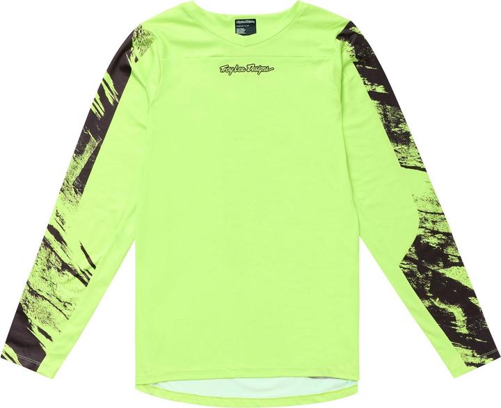 Actual product image Troy Lee Designs Skyline Chill Jersey, Rockslide, glo yellow, XL (XL)