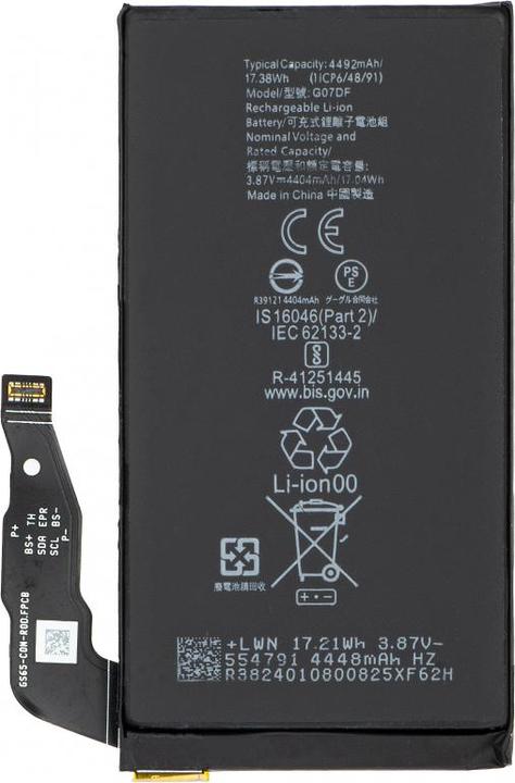 Produktbild Aftermarket Akku G07DF für Pixel 8a