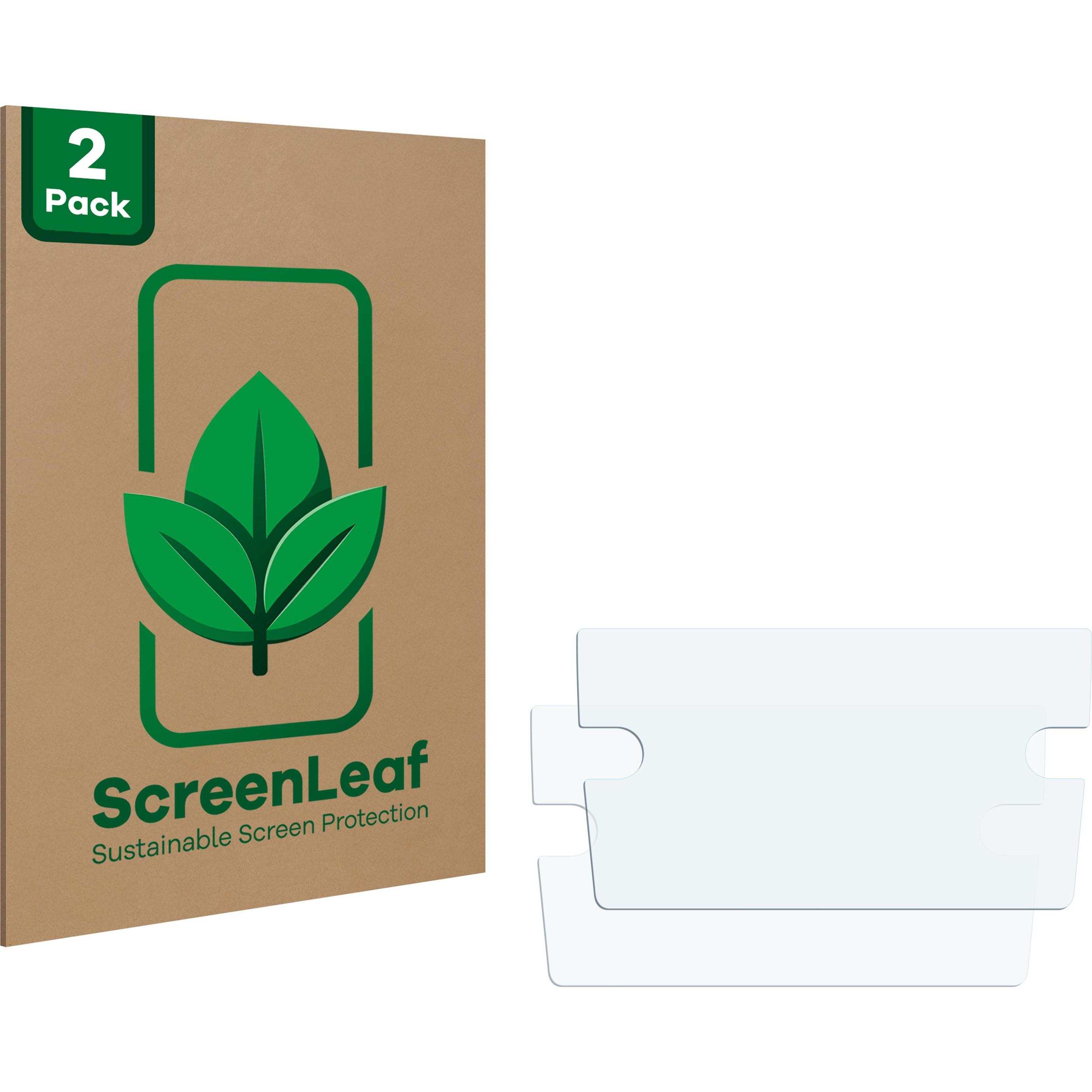 ScreenLeaf, Fahrzeug Navigation Zubehör, Schutzfolie nachhaltiger Displayschutz Displayschutzfolie Folie Klar Transparen...