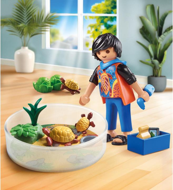 Actual product image Playmobil Turtle terrarium (71748)