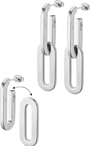 Image du produit Lotus Boucles D'Oreilles (Acier inoxydable)