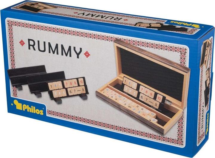 Produktbild Philos Rummy (Deutsch, Englisch, Französisch, Italienisch, 2 - 4 Spieler)