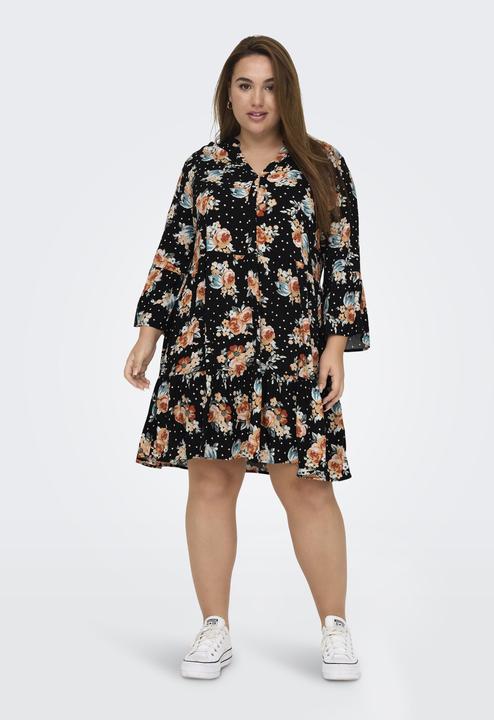 Immagine prodotto Only Vestito tunica in viscosa con maniche a 3/4 Curvy (44)