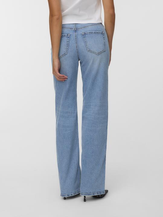 Immagine prodotto Vero Moda VMTESSA Hohe Taille Gerade geschnitten Jeans Weit geschnitten (W26/L30)